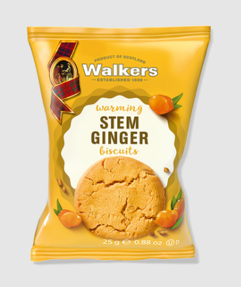 Warming Stem Ginger Biscuits 25g